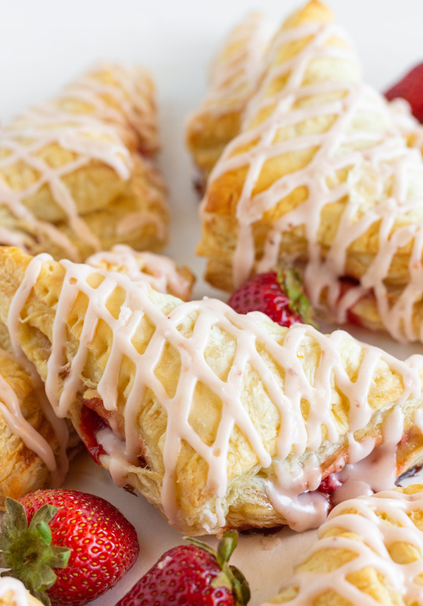 Easy Strawberry Turnovers Recipe, by Top US dessert blog Practically Homemade