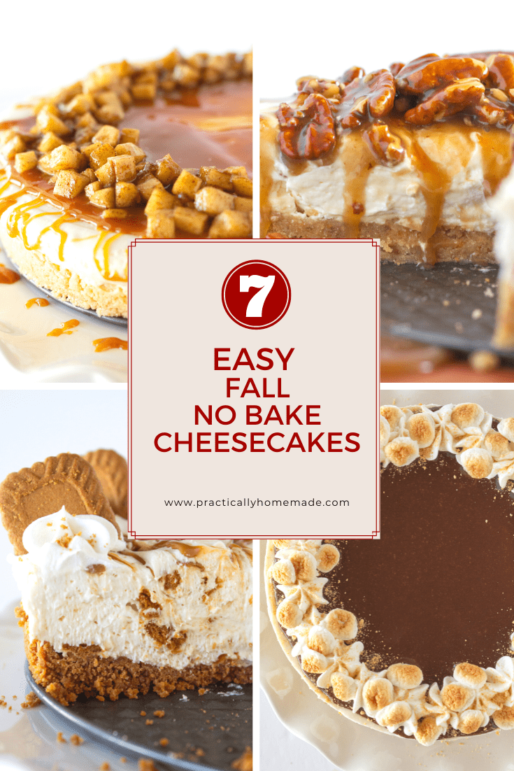 7 Easy Fall No Bake Cheesecakes