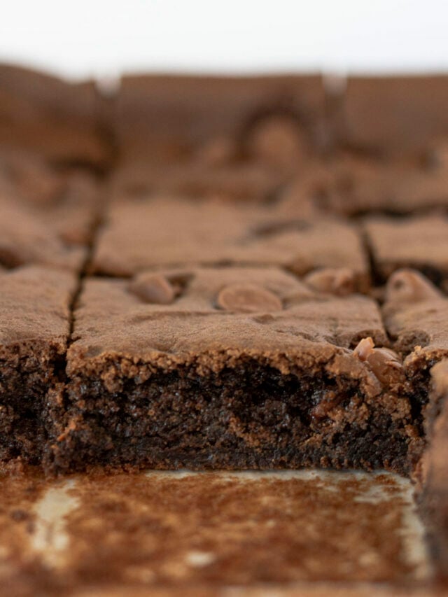 Fudgy Cake Mix Brownies