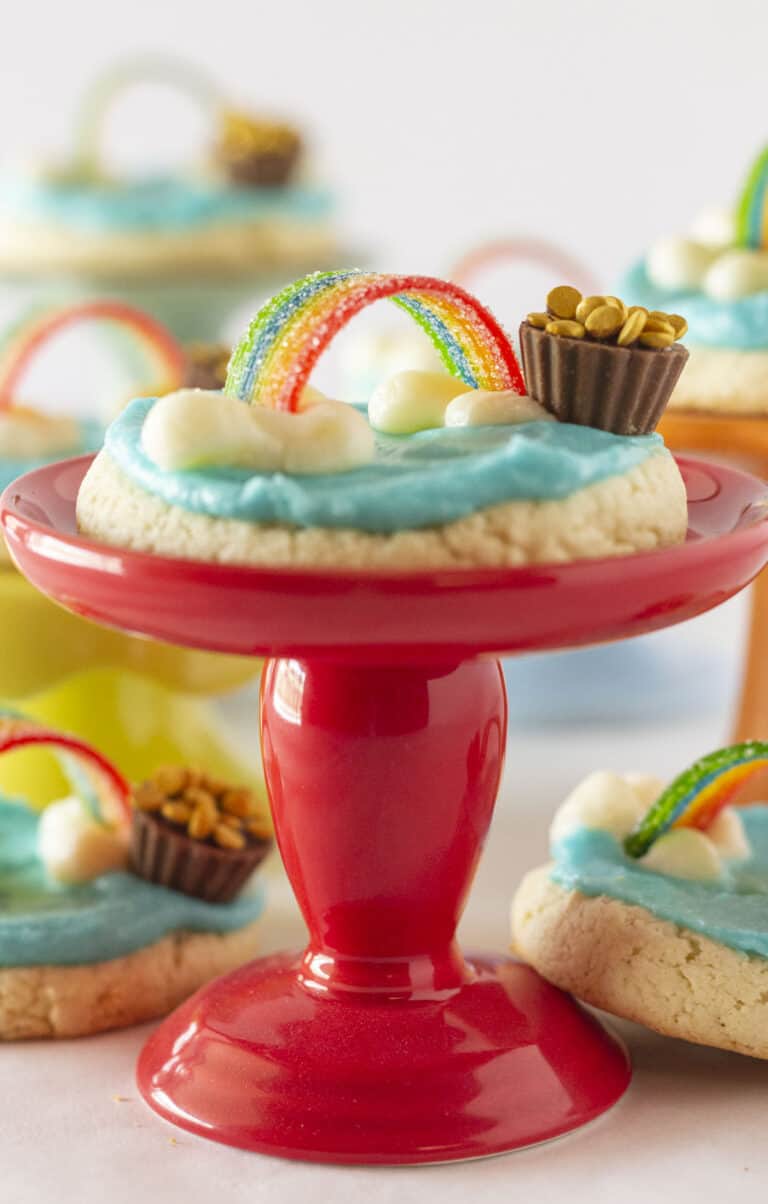 The Best Easy Rainbow Sugar Cookies