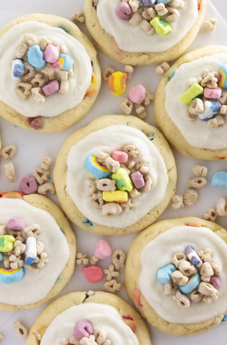 Easy Lucky Charms Cookies