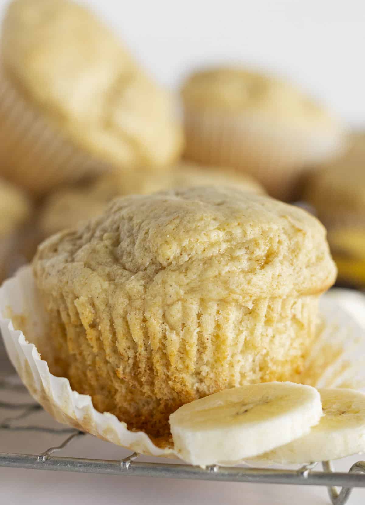 A Banana Bisquick Muffin without the cupcake wrapper.
