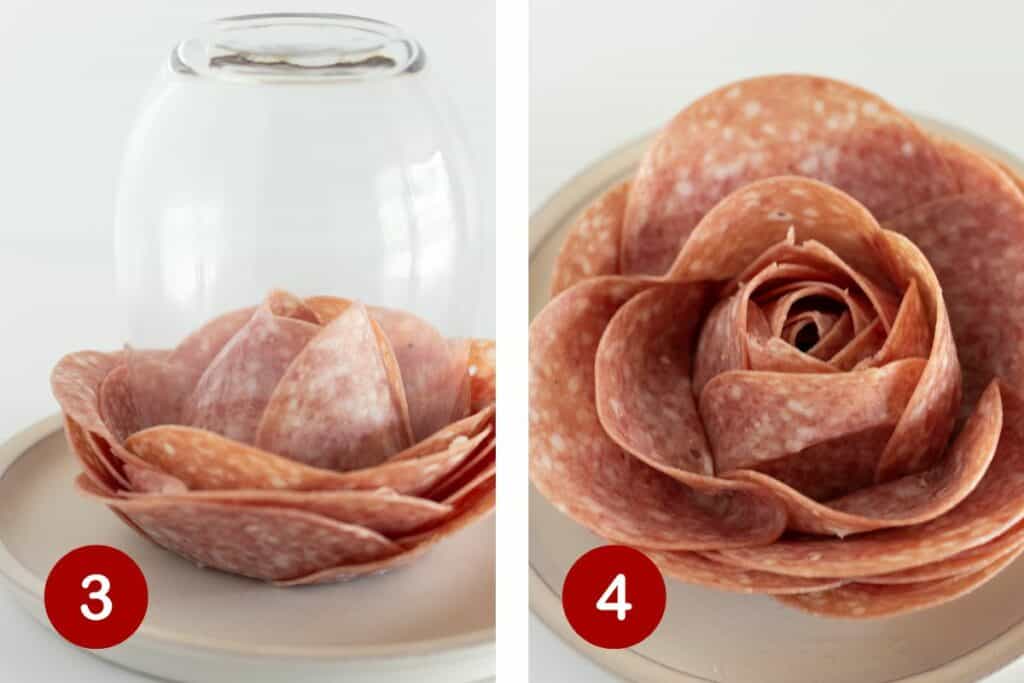 Two Ways to make Easy Salami Roses - Practically Homemade