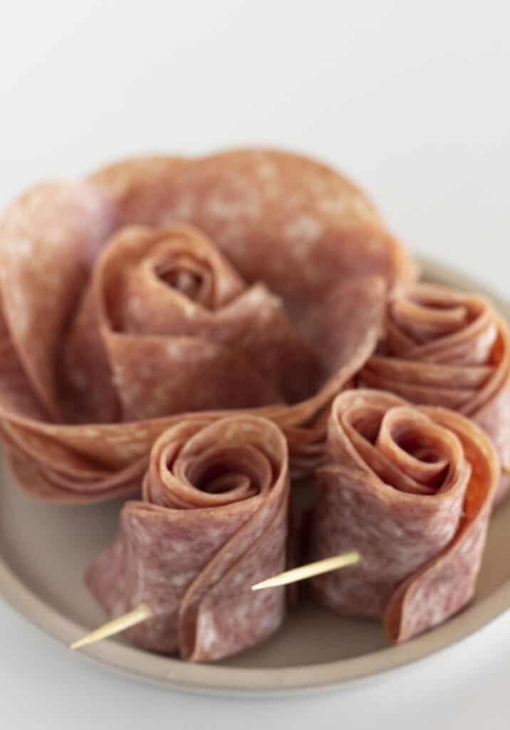 Two Ways to make Easy Salami Roses Practically Homemade