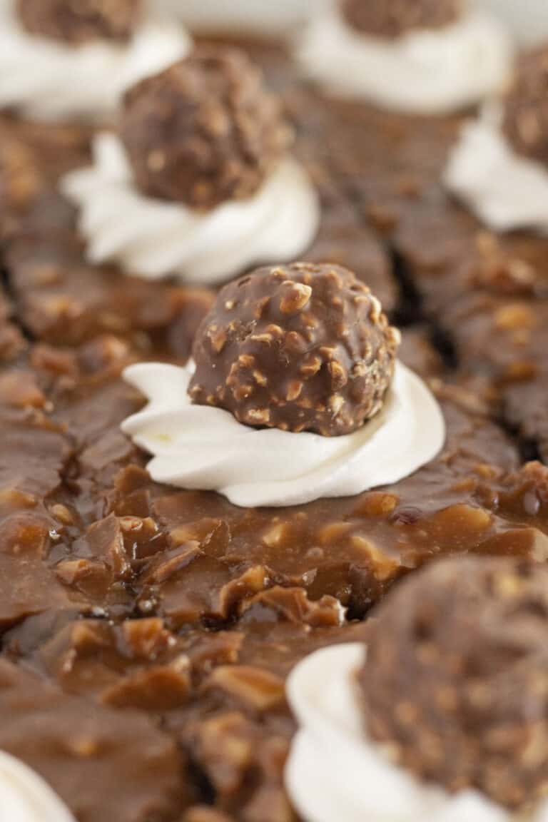 Super Easy Ferrero Rocher Cake Recipe