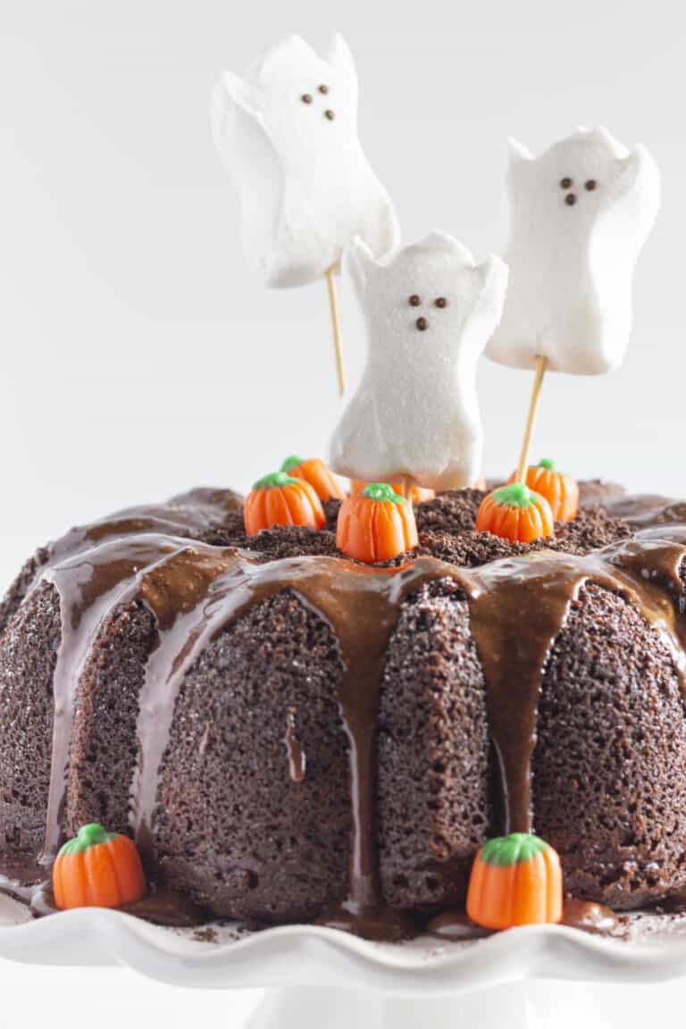 Easy Halloween Bundt Cake