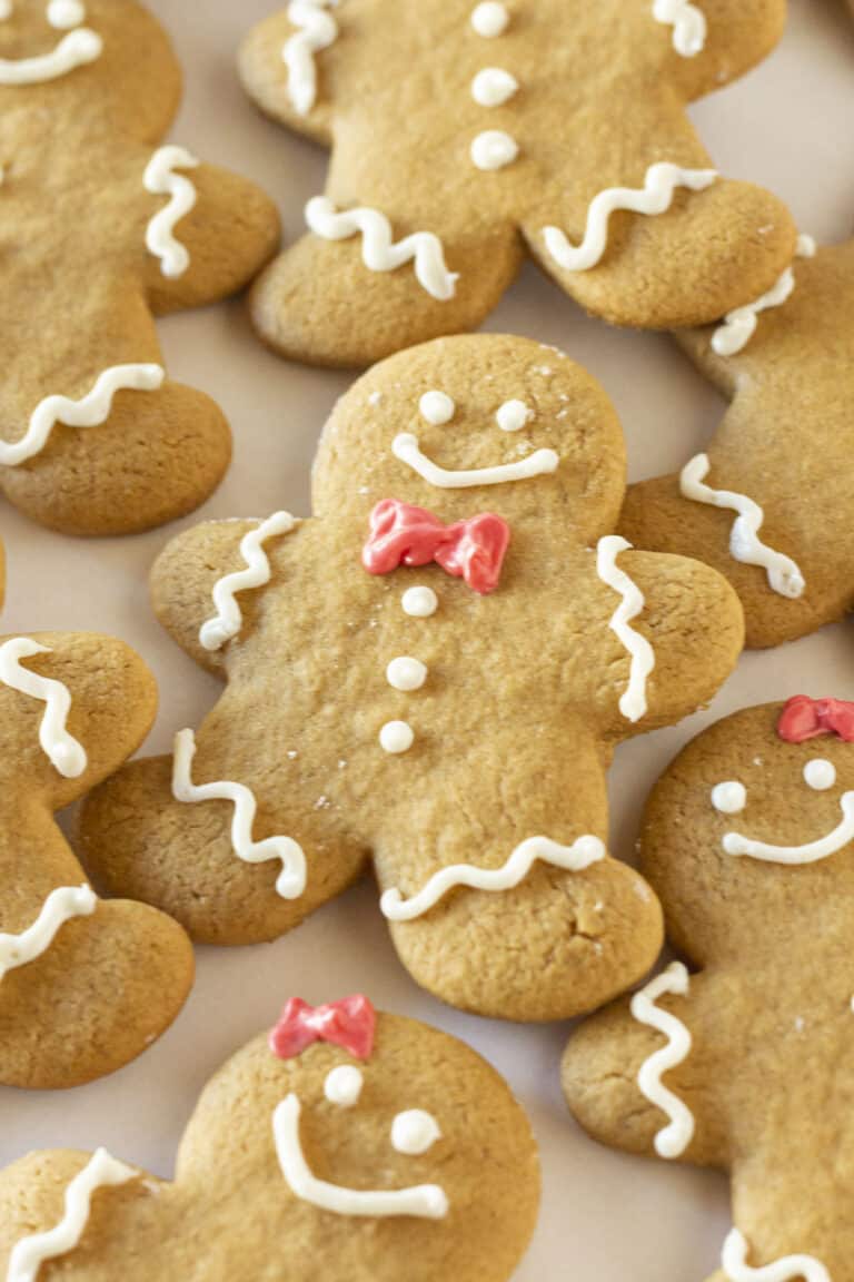 Easy Soft Gingerbread Cookies with a Cake Mix