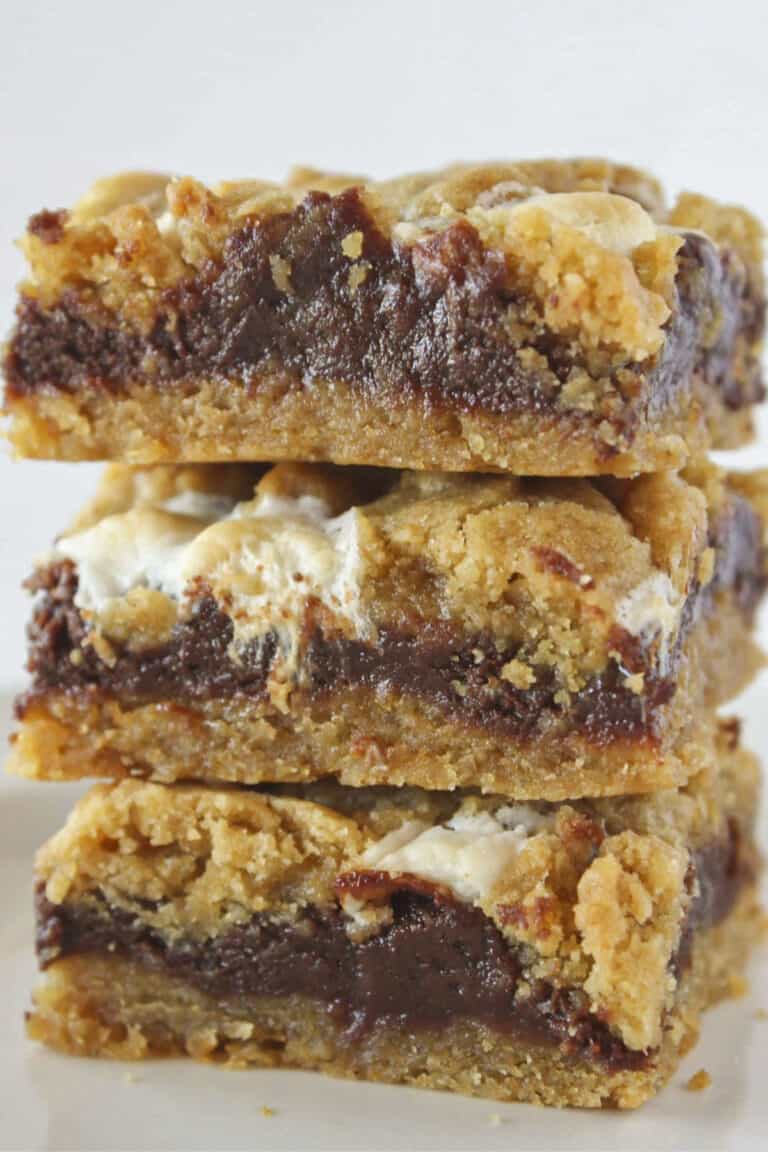 Easy S’mores Cookie Bars Recipe