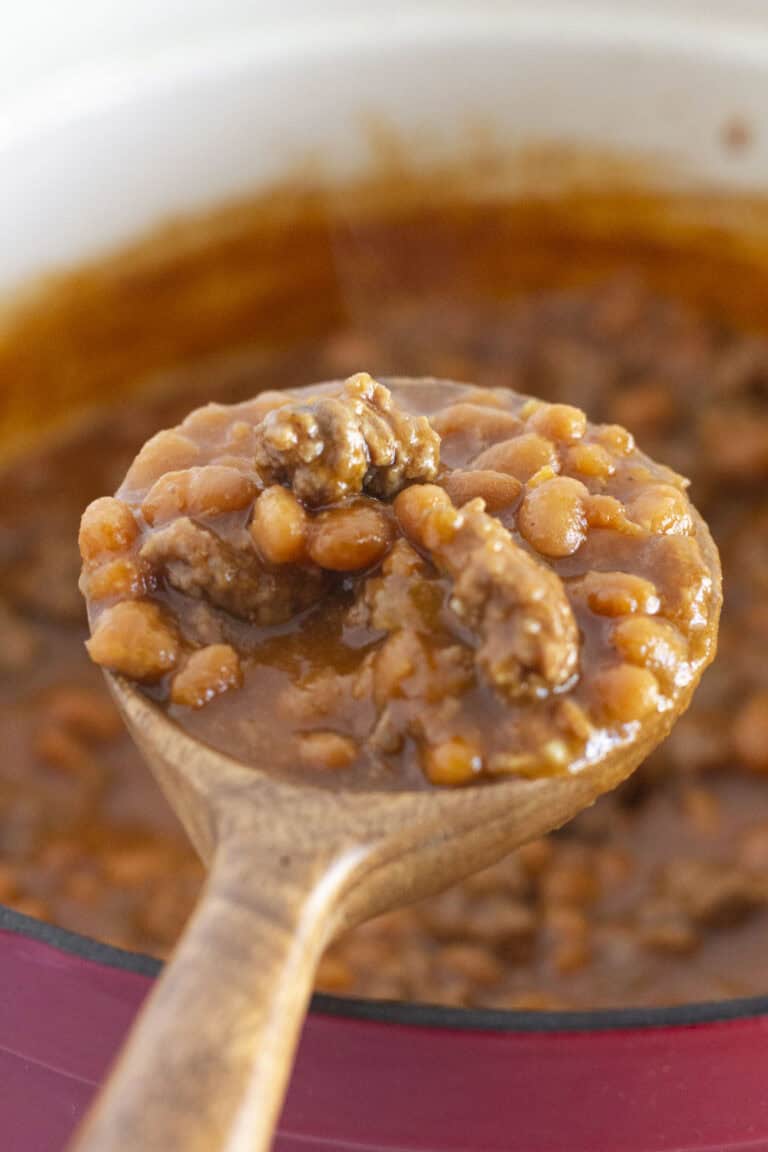 The Best Baked Beans with Ground Beef