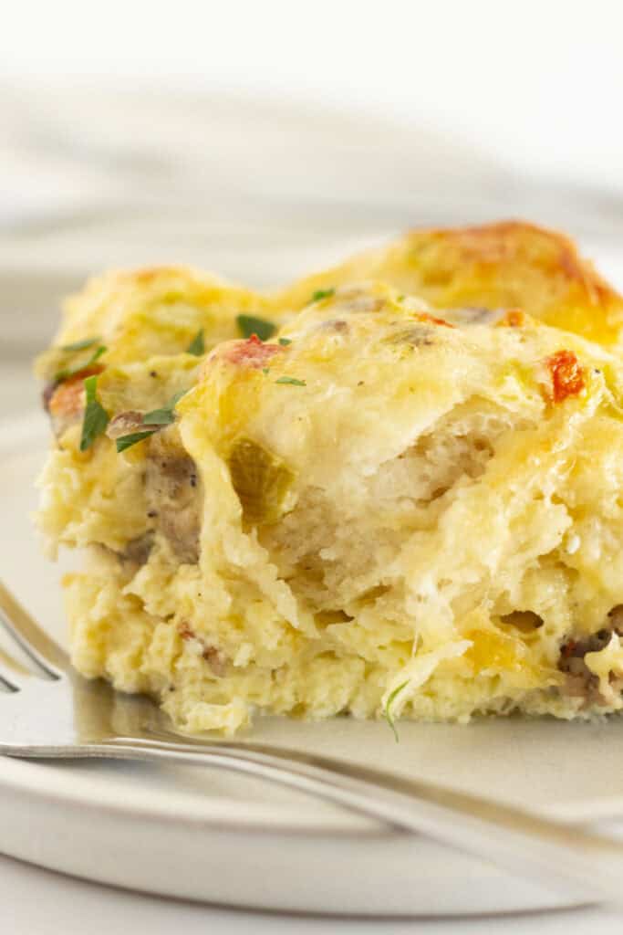 The Best Biscuit Breakfast Casserole - Practically Homemade