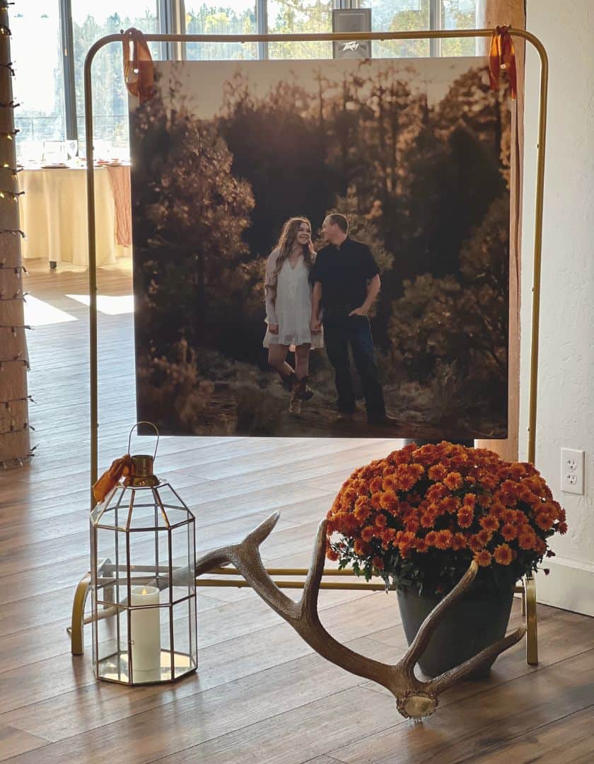 Wedding decorations.