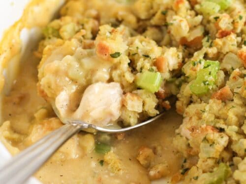 stove top dressing chicken casserole Chicken and Stuffing Casserole