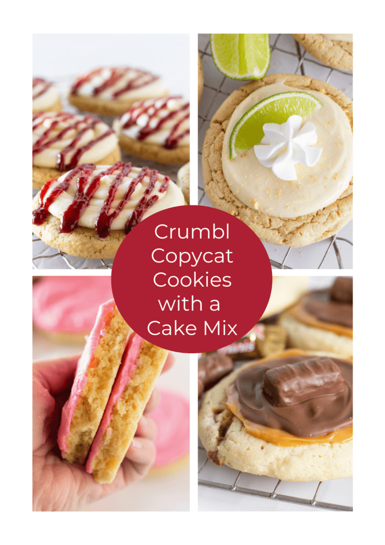 Easy Crumbl Copycat Cookies You Can Make with Cake Mix - Practically ...