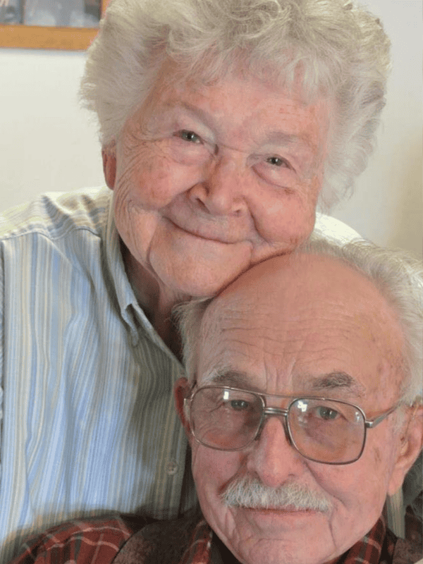 My grandparents in their kitchen.