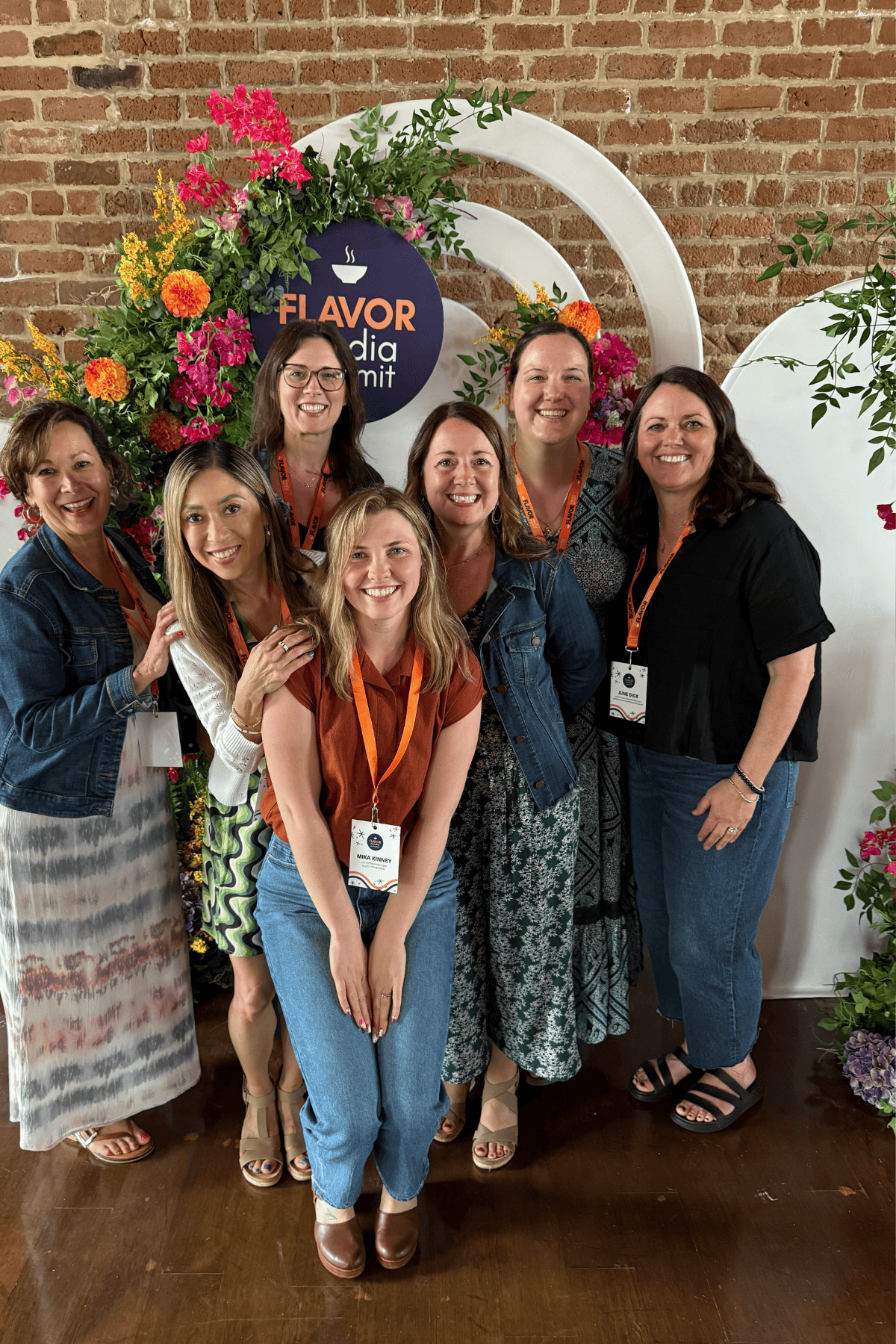 Food blogging conference with friends.