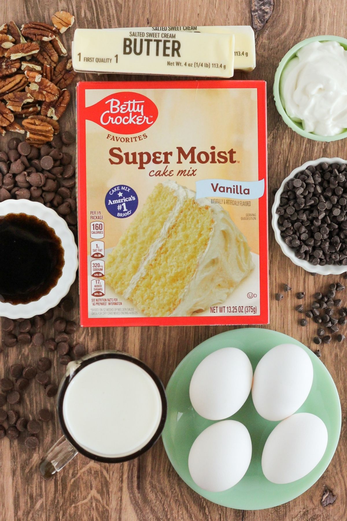 Ingredients you can add to cake mix for best results.