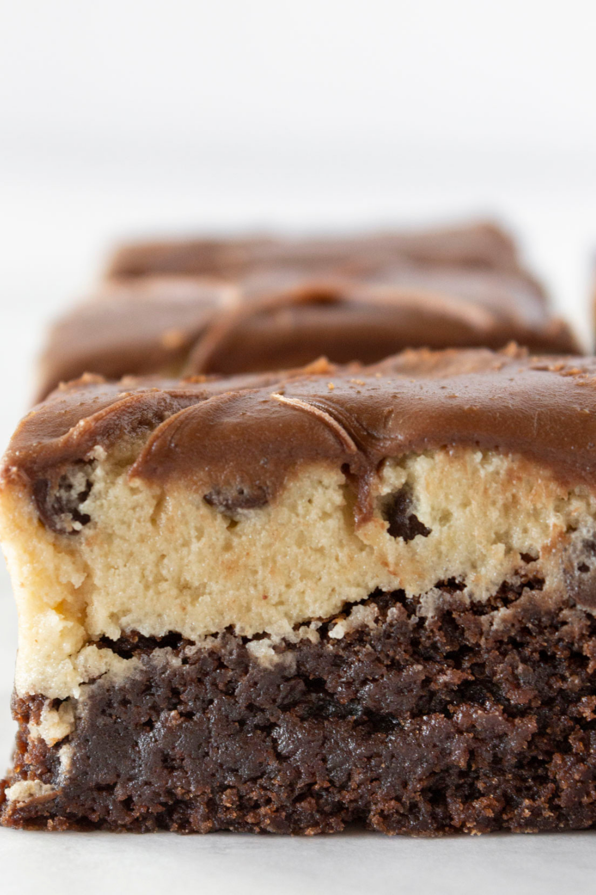 Cookie dough brownies served at the Happy Horse.