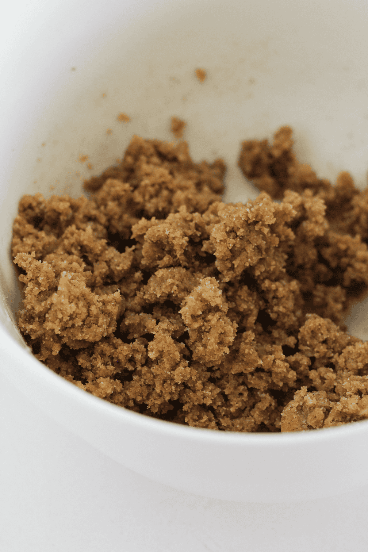Brown sugar and cinnamon filling in a bowl.