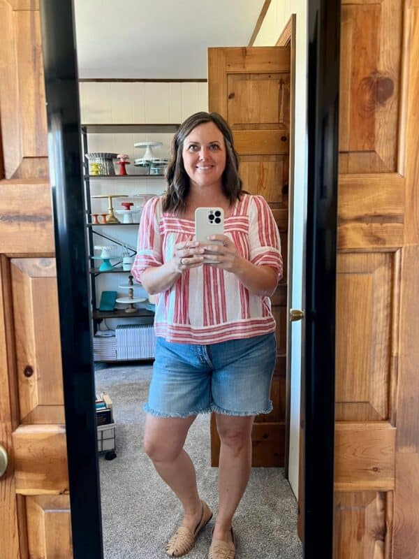 Wearing my favorite shirt on an ordinary day.
